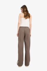 Cool wide-leg trousers, mid-rise