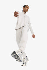 DeFactoFit Standard Fit Zipper Pocket Straight Leg Soft Touch Scuba Diving Fabric Sports Jogger Tracksuit Bottoms