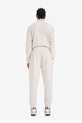 DeFactoFit Standard Fit Zipper Pocket Straight Leg Soft Touch Scuba Diving Fabric Sports Jogger Tracksuit Bottoms