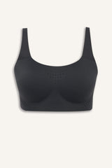 DeFactoFit Laser Cut Breathable Fabric Adjustable Strap Sports Bra