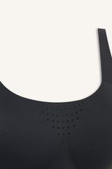 DeFactoFit Laser Cut Breathable Fabric Adjustable Strap Sports Bra