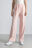 Afra X Defacto High Waist Long Length Wide Leg Crepe Fabric Trousers