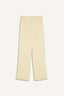High Waist Straight Fit Linen Fabric Trousers