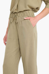 Aerobin straight-leg trousers with a regular fit