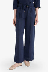 Aerobin straight-leg trousers with a regular fit
