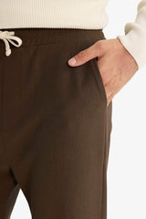 Regular Fit Sweatpants with Drawstring Waist