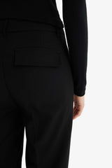 Straight Fit trousers with three pockets, regular waist and regular length
