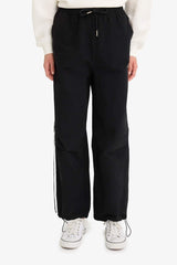 Cool parachute normal waist pants