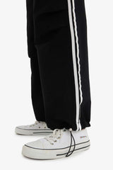 Cool parachute normal waist pants