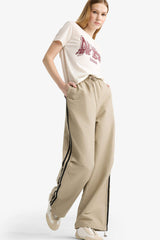 Cool parachute normal waist pants