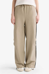 Cool parachute normal waist pants