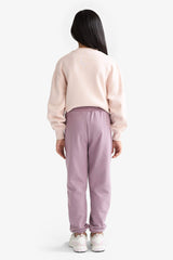 Girls Elastic Waist Jogger Sweatpants