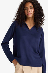 Regular Fit Polo Neck Knitwear Sweater