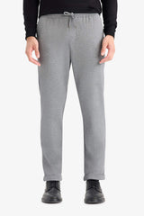 Jogger Fit Short Leg Cotton Trousers