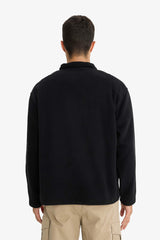 Relax Fit Half-Zip Fleece Sweatshirt