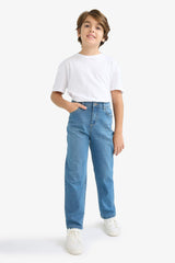 Boys Straight Fit Straight Leg Jeans