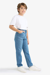 Boys Straight Fit Straight Leg Jeans