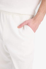 Loose Comfortable Fit Wide Leg Cotton Trousers