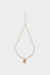 Women Moon Themed Gold Necklace