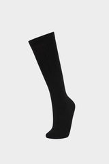 Woman 2 Ptotch Cotton Kneehot