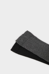 Woman 2 Ptotch Cotton Kneehot