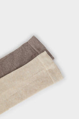 Woman 2 Ptotch Cotton Kneehot