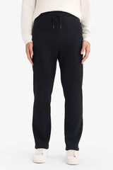 Regular Fit Sweatpants with Drawstring Waist and Straight Leg