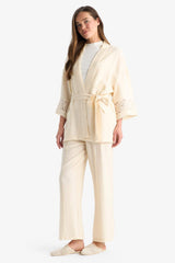 Regular Fit Regular Hem Trousers