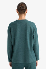 Relax Fit Crew Neck Sweatshirt