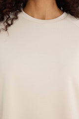 Relax Fit Crew Neck Soft Textured Modal Short Sleeve T-Shirt