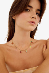 women Fruit Gold Necklace