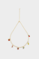 women Fruit Gold Necklace