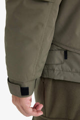 Water Repellent Regular Fit Hooded Print Detailed Zipper Detailed Inner Pocket Coat