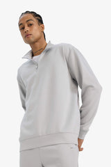 DeFactoFit Standard Fit Printed Sweatshirt