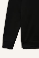 DeFactoFit Standard Fit Hooded Printed Sweatshirt