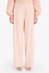 Wide Leg Linen Blend Wide Leg Trousers