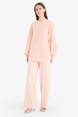 Wide Leg Linen Blend Wide Leg Trousers