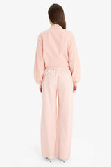 Wide Leg Linen Blend Wide Leg Trousers