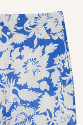 Wide Leg Double Pocket High Waist Voile Trousers