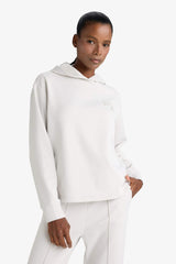 Standard Fit Hooded Printed Scuba Diving Fabric Sports Sweatshirt