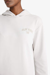 Standard Fit Hooded Printed Scuba Diving Fabric Sports Sweatshirt