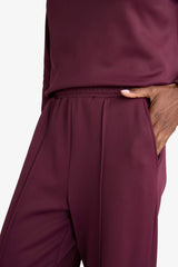 Straight Fit, Standard Length, Pocketed, Soft Fleece Lined Athletic Pants