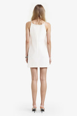 Square Neck Sleeveless Mini Dress