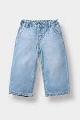Baby Girl School Wide Leg Jeans