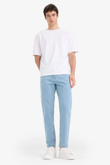 Slim Tapered Straight Leg Jeans