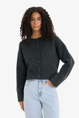 Regular Fit Crew Neck Knitwear Cardigan
