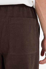 Wide Leg Corduroy Trousers