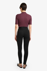 Button Detailed Long Leggings