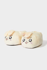 Women Rabbit Themed Flat Sole Slippers