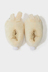 Women Rabbit Themed Flat Sole Slippers